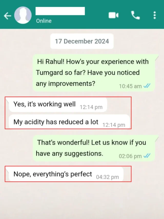 Acidity in 50 Days
