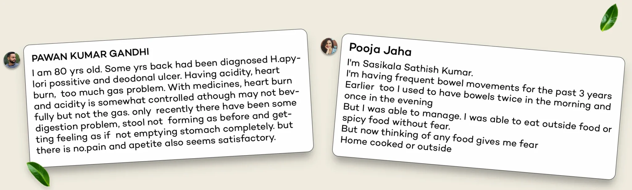 customer testimonial