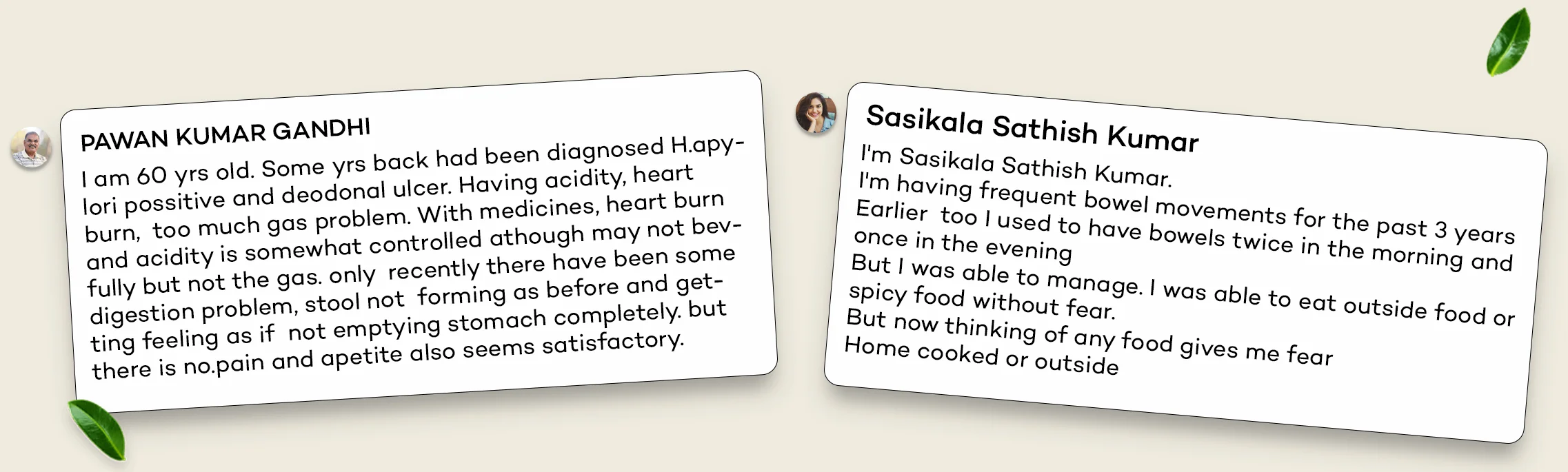 customer testimonial